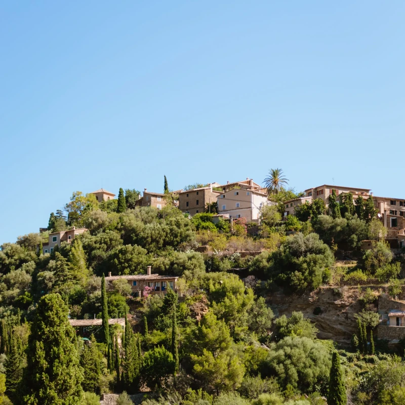 Properties on a hill